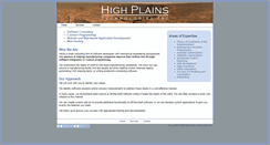 Desktop Screenshot of highplainstech.com