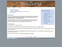 Tablet Screenshot of highplainstech.com